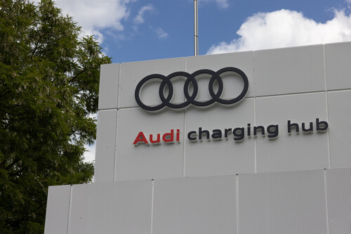 Audi Charging Hub.
