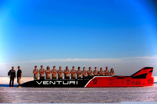 Das Team von Venturi und der Ohio State University in Columbus mit dem VBB-3.