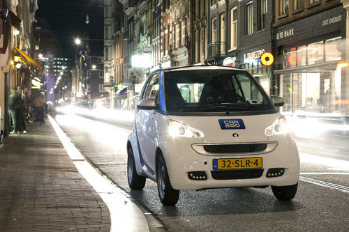 Elektrisierender Start: Car2go macht Amsterdam mobil.