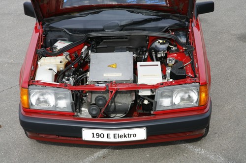 Erprobungsfahrzeug Mercedes-Benz E 190 Elektro (1991).