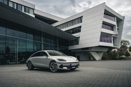 Finalist „German Car of the Year 2024“: Hyundai Ioniq 6.