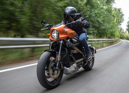 Harley-Davidson Livewire (das Symbolbild zeigt nicht Michel von Tell auf Rekordfahrt).