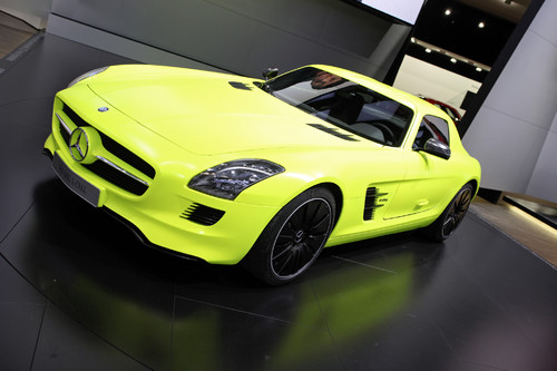 Mercedes-Benz SLS AMG E-Cell.