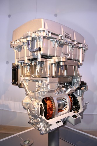 Motor des Nissan Leaf.