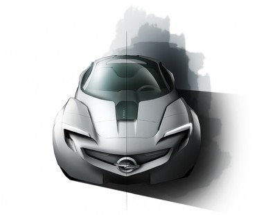 Opel Flextreme GT/E Concept.