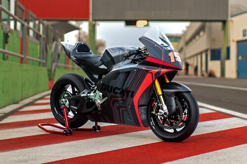 Prototyp der Ducati Moto E.