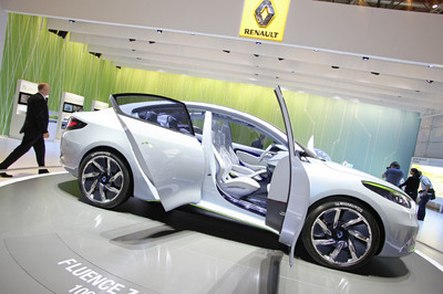 Renault Fluence Z.E. Concept.