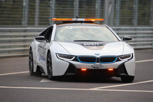 Safety-Car der Formula E: BMW i8.
