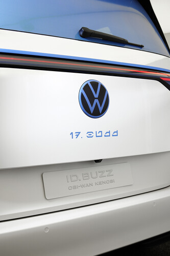Showcar VW ID Buzz „Light Side Edition”.