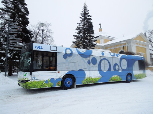Solaris Urbino 12.9 Hybrid Bus.