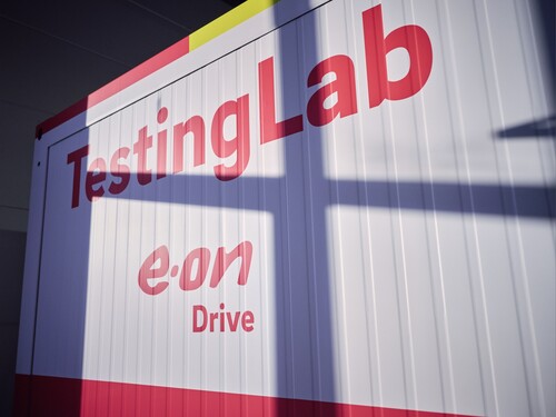 Test- und Innovationszentrum von Eon in Essen für Elektromobilität.