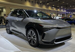 Autoshow Washington 2022: Toyota bZ4X.