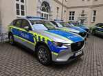 Die Landespolizei Sachsen-Anhalt erhielt fünf Mazda CX-60.
